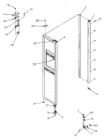 FZ DOOR Diagram and Parts List for SRDE27S3E P1190601W E Amana Refrigerator