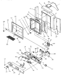 ICE AND WATER CAVITY Diagram and Parts List for SRDE27S3E P1190601W E Amana Refrigerator