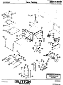 Part Location Diagram of M7D404 Whirlpool BEZEL, RIGHT
