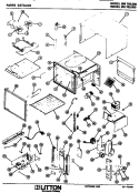 Part Location Diagram of M1D729 Whirlpool NLAFSTAR WASHER 25
