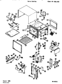 Part Location Diagram of M9D85 Whirlpool NLAFLAMP