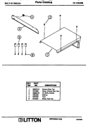 Part Location Diagram of M65D218 Whirlpool NLANAIR BAFFLE REAR