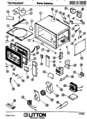 Part Location Diagram of M5D248 Whirlpool NLAFHINGE ASSEMBLY.