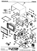 Page 1 Diagram and Parts List for SA2010002 SA2010.00 2 Amana Microwave