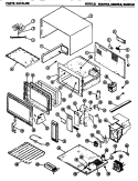 Part Location Diagram of M79D102 Whirlpool Base Assembly