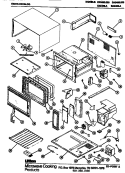 Page 1 Diagram and Parts List for EX2485000 EX2485.00 0 Amana Microwave
