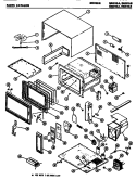 Part Location Diagram of M22D59 Whirlpool CONTROLLER/TIMER