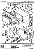 Part Location Diagram of M27D452 Whirlpool NLAFWIRE HARNESS
