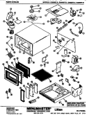 Part Location Diagram of M77D165 Whirlpool NLANCAVITY ASY