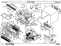 Page 1 Diagram and Parts List for 70/80MEX  Amana Microwave