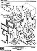 Part Location Diagram of 42508P01 Whirlpool Mtr blwr