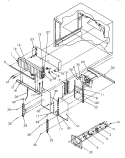 EVAP AREA Diagram and Parts List for TR522SW P1182701W W Amana Refrigerator