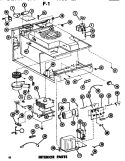 Part Location Diagram of D7354301 Whirlpool DUCT-OUTLET