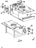DEFROST Diagram and Parts List for EMR3 P7369003M Amana Microwave