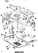 Part Location Diagram of C3694411 Whirlpool NLANBASE PAN WELD