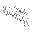 Part Location Diagram of Y0311946 Whirlpool NUT, BACKGUARD, END C