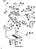 Part Location Diagram of C3639907 Whirlpool WELDMENT, OUTER CASE BASE PAN