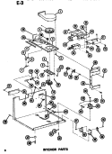 Part Location Diagram of D7323002 Whirlpool Cabinet