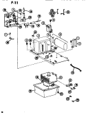 Part Location Diagram of D7320801 Whirlpool Wire Harness