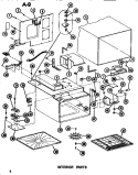 Part Location Diagram of D7334301 Whirlpool BLOWER HOUSING