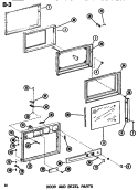 Part Location Diagram of C8833202 Whirlpool NLANDOOR HANDLE