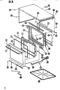 Part Location Diagram of D7534003 Whirlpool OUTER WINDOW