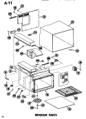 Part Location Diagram of D7132901 Whirlpool BACK PANEL