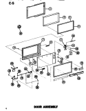 Part Location Diagram of D7178601 Whirlpool Panel outer door k