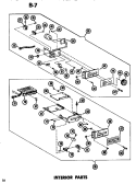 Part Location Diagram of C8868702 Whirlpool Escutcheon timer a