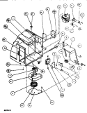 Page 4 Diagram and Parts List for RFS510SE P7836102M Amana Microwave