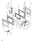 Page 1 Diagram and Parts List for RFS59MP P1119208M Amana Microwave