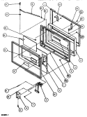 Page 1 Diagram and Parts List for MC5214MP P1165402M Amana Microwave
