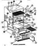 Part Location Diagram of R0179072 Whirlpool Crisper top assy