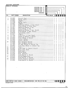 Washer/backguard Page 2 Diagram and Parts List for 6540A REV D Norge Washer