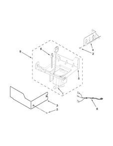 Pump Parts Diagram and Parts List for JIM158XXRS2  Jenn-Air Ice Maker