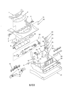 Part Location Diagram of 8174863 Whirlpool DISCONTINUED