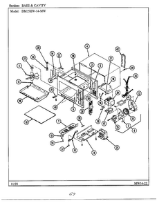 Part Location Diagram of 0203-0123 Maytag Bracket, capacitor