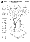 Part Location Diagram of WPW10116567 Whirlpool Control-Assembly