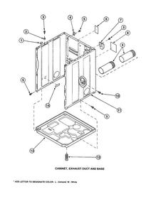 Part Location Diagram of 500101 Whirlpool LEG