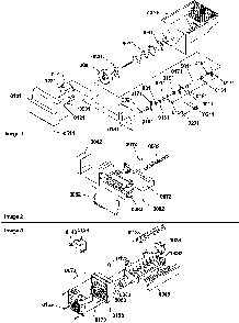 Ice Bucket Auger, Ice Maker And Ice Maker Parts Diagram and Parts List for SRD522SW-P1184707WW  Amana Refrigerator