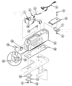 Part Location Diagram of 38724W Whirlpool *NLA*****NLA*ASYSY METERCASE-M
