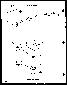 Scot Compact Diagram and Parts List for 113-3HEW P67231-20R Amana Air Conditioner