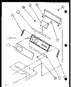 Section 2 Diagram and Parts List for LG2912 P7804826W W Amana Dryer