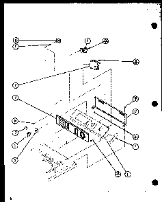 Section 17 Diagram and Parts List for LW1201 P1110510W W Amana Washer
