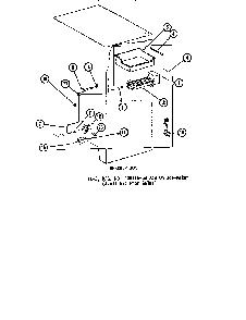 Description Diagram and Parts List for TM14F-P75658-2W  Amana Refrigerator