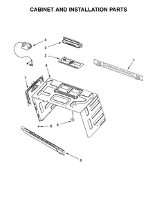 Part Location Diagram of W10665531 Whirlpool CHAMBER