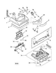 Part Location Diagram of 4370817 Whirlpool DISCONTINUED