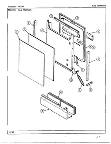 Part Location Diagram of 6-917454 Whirlpool DISCONTINUED
