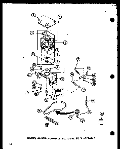 Section 7 Diagram and Parts List for LW1502 P7762132W W Amana Washer