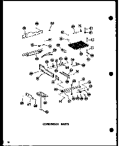 Condensor Parts Diagram and Parts List for SRN22N-C-P60201-78WC  Amana Refrigerator